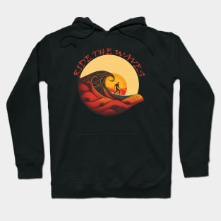 Ride the Waves 1 Hoodie